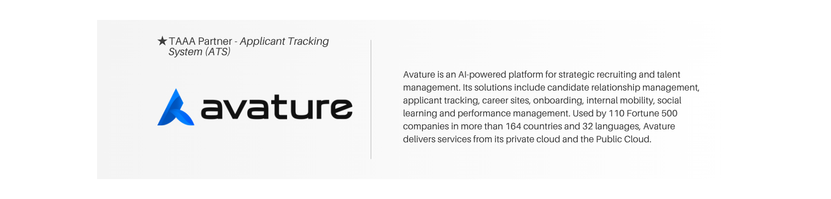 Platinum Partner - Avature_TAAA